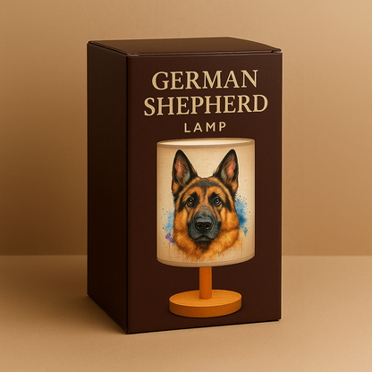 German Shepherd Lamp