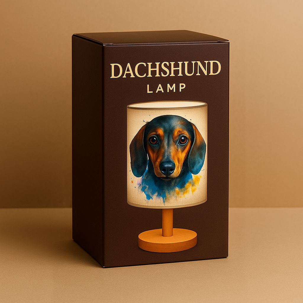 Dachshund Lamp